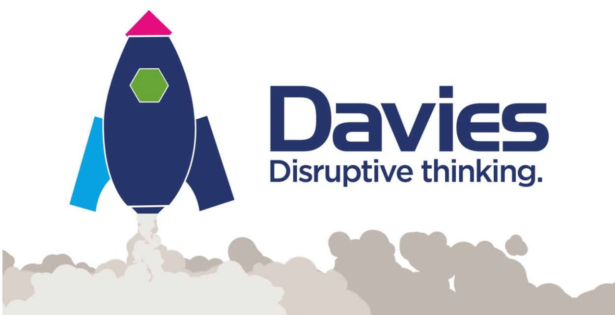 Davies Innovation logo sting, logo sting design, logo sting design of insurance