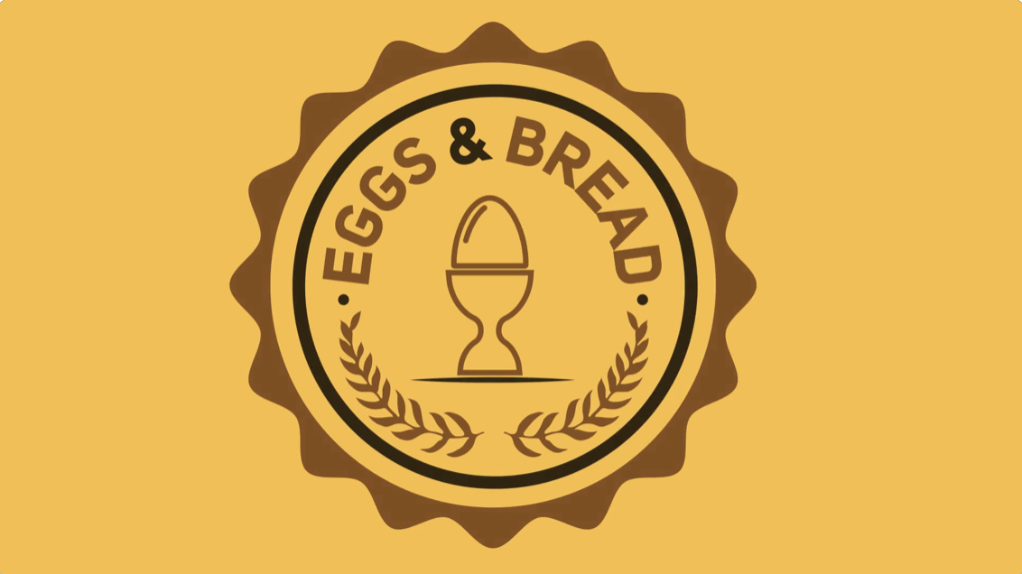 Eggs & Bread branding and website design